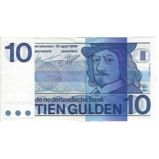 Holanda 10 Gulden 1968
